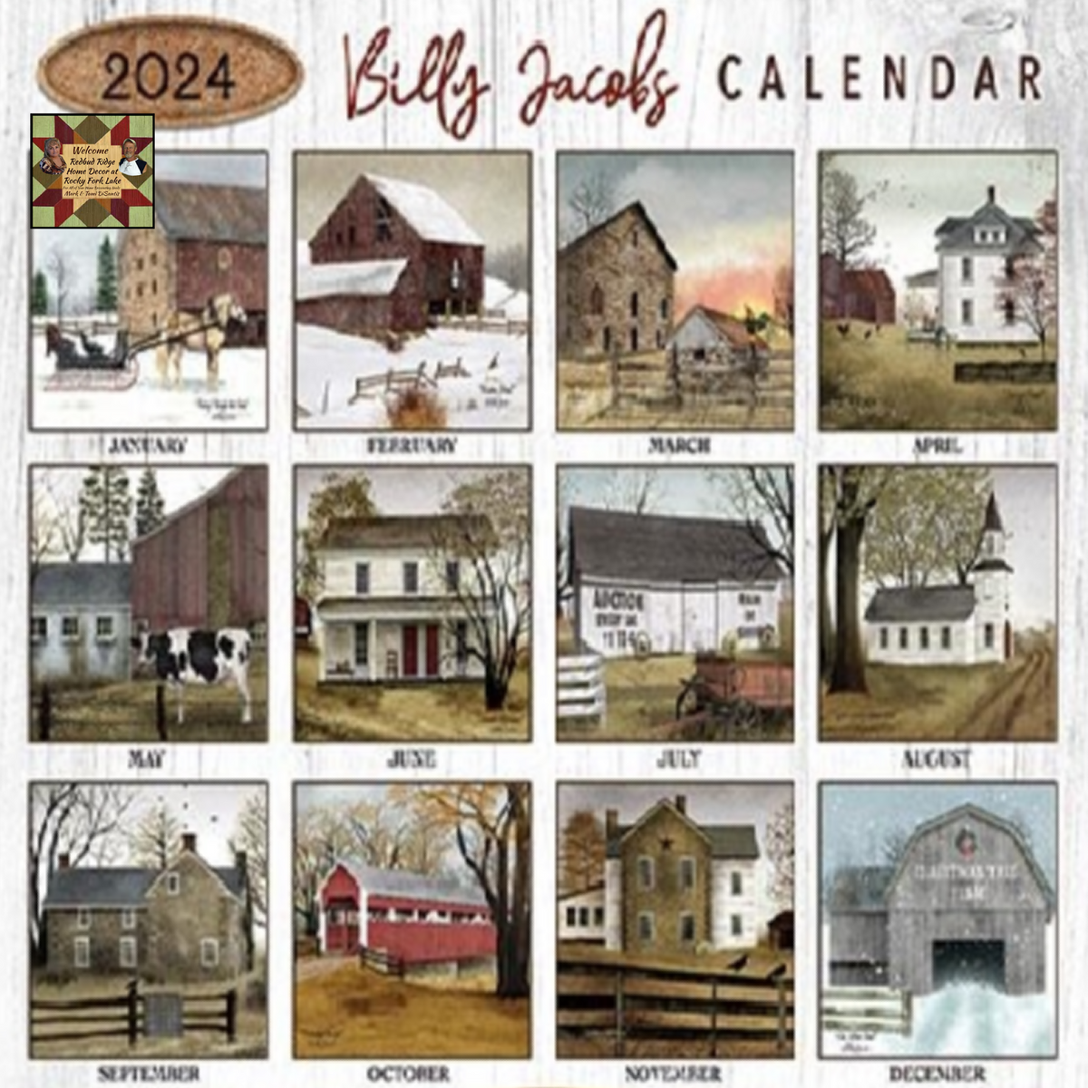 2024 Crossroads Wall Calendars 3 Styles Available Redbud Ridge Home Decor