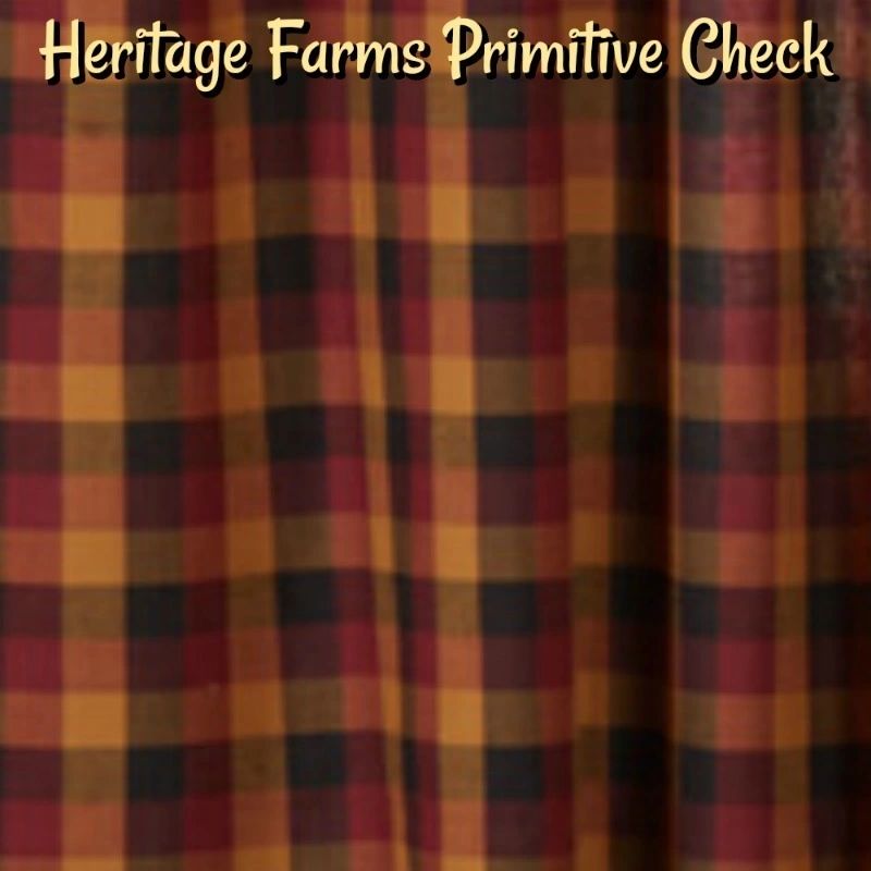 Heritage Farms Primitive Check Pillow - 16x16