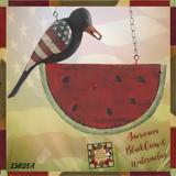 Americana Black Crow & Watermelon Arrow Replacement Sign