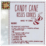 Candy Cane Kisses Towel