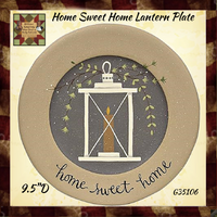 Home Sweet Home Lantern Plate