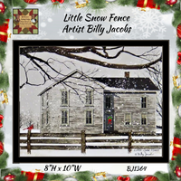 Little Snow Fence by Billy Jacobs