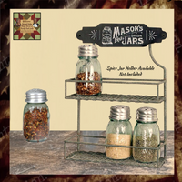 Mason Jar Spice Shaker