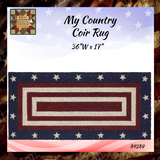 My Country Americana Coir Rugs 3 Sizes