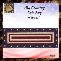 My Country Americana Coir Rugs 3 Sizes