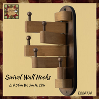 Vintage Swivel Wall Hooks