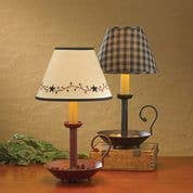 Chamberstick Lamp 13" - Black