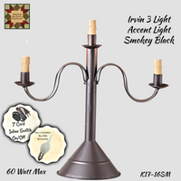 Irvin 3 Light Accent Light, Smokey Black PREORDER