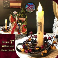 Crow/Star~ Willow Tree Taper Candles