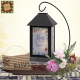 Bless This Home Lantern 12.5"H