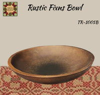 Rustic Fixins' Aged Reproduction Bowl