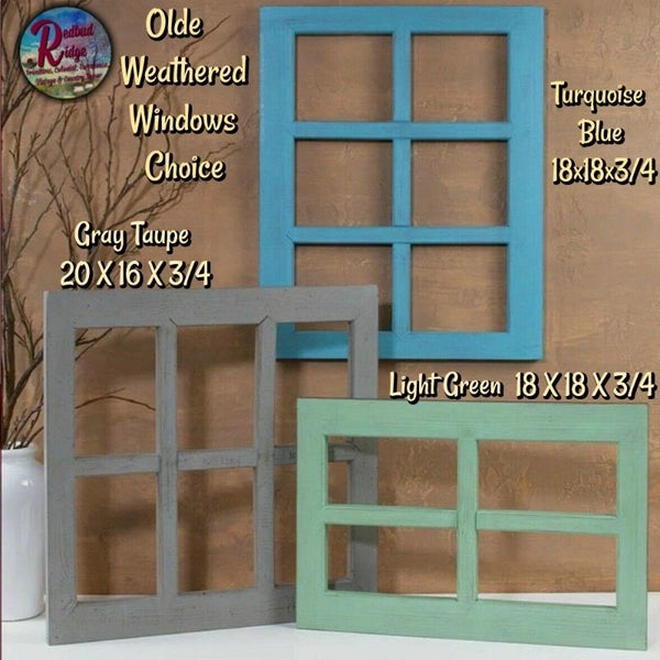 Ol' Weathered Windows